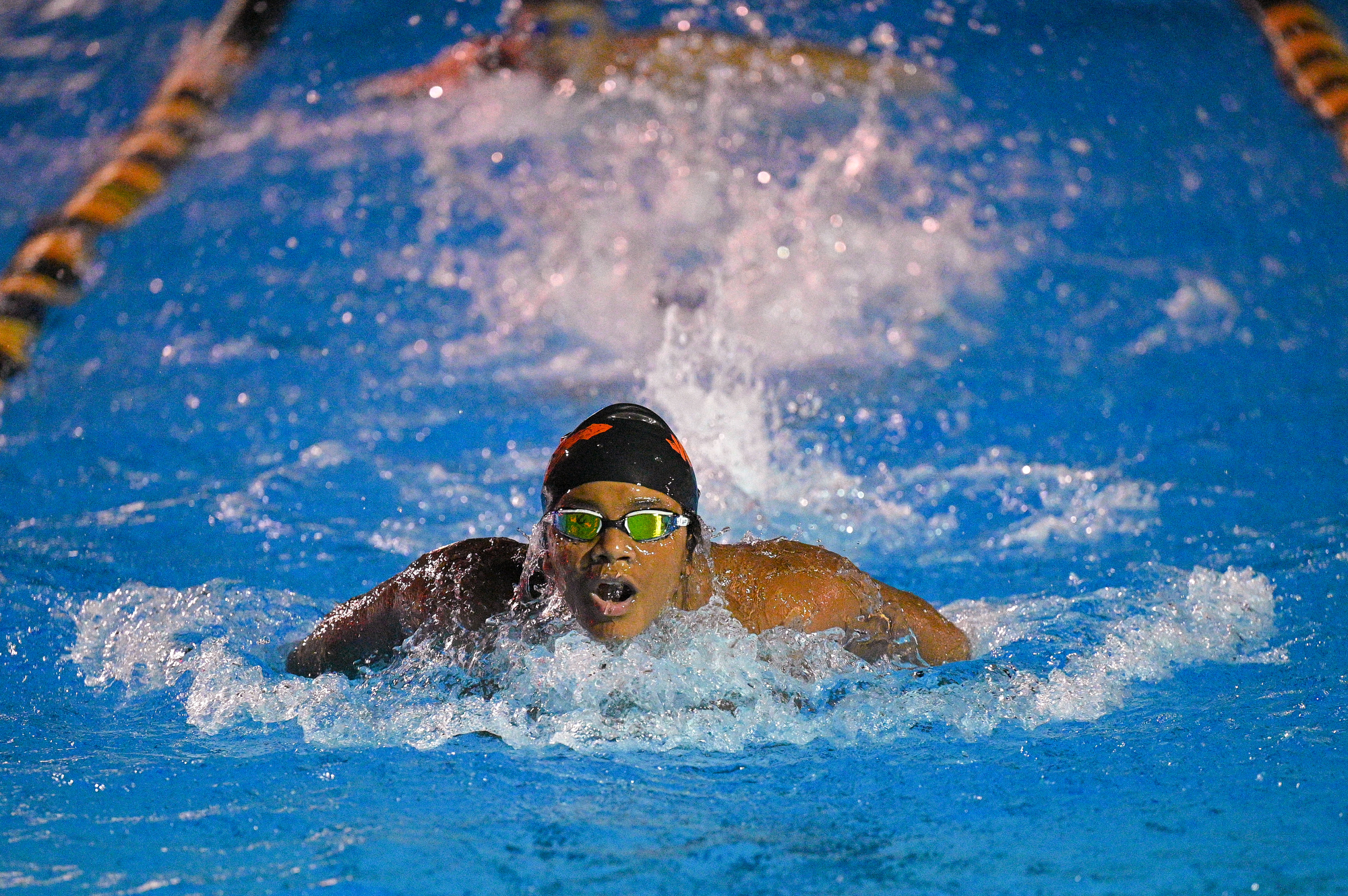 Seminole HS swimming annual Midnight Swim.