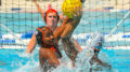 High School Students playing water polo