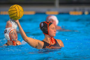 High School Students playing Water Polo