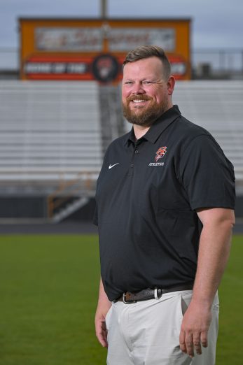 SHS new Athletic Director Woody Cox High School in Lake Mary, Florida on Mar 22,  2024.

©2024 Scott A. Miller